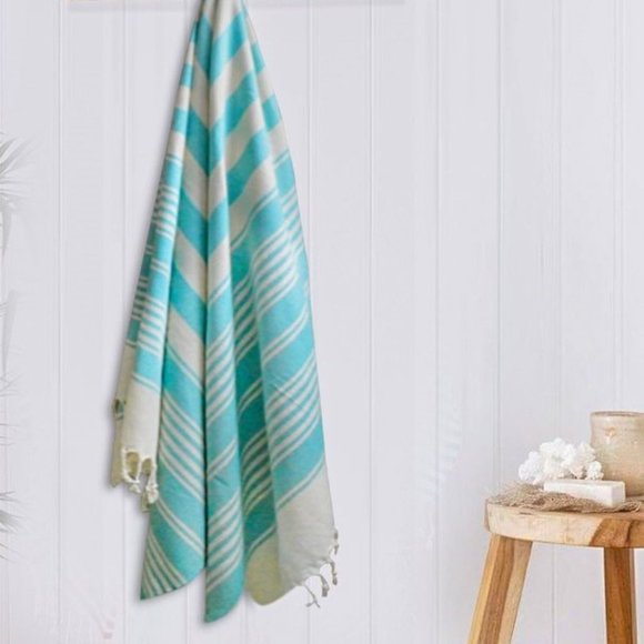 Turkish Towel Bath Pool Beach Double-Sided Multipurpose Peshtemal - Picture 6 of 11